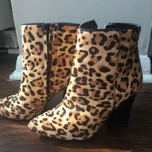 Antonio Melani Leopard Print Jollee Booties